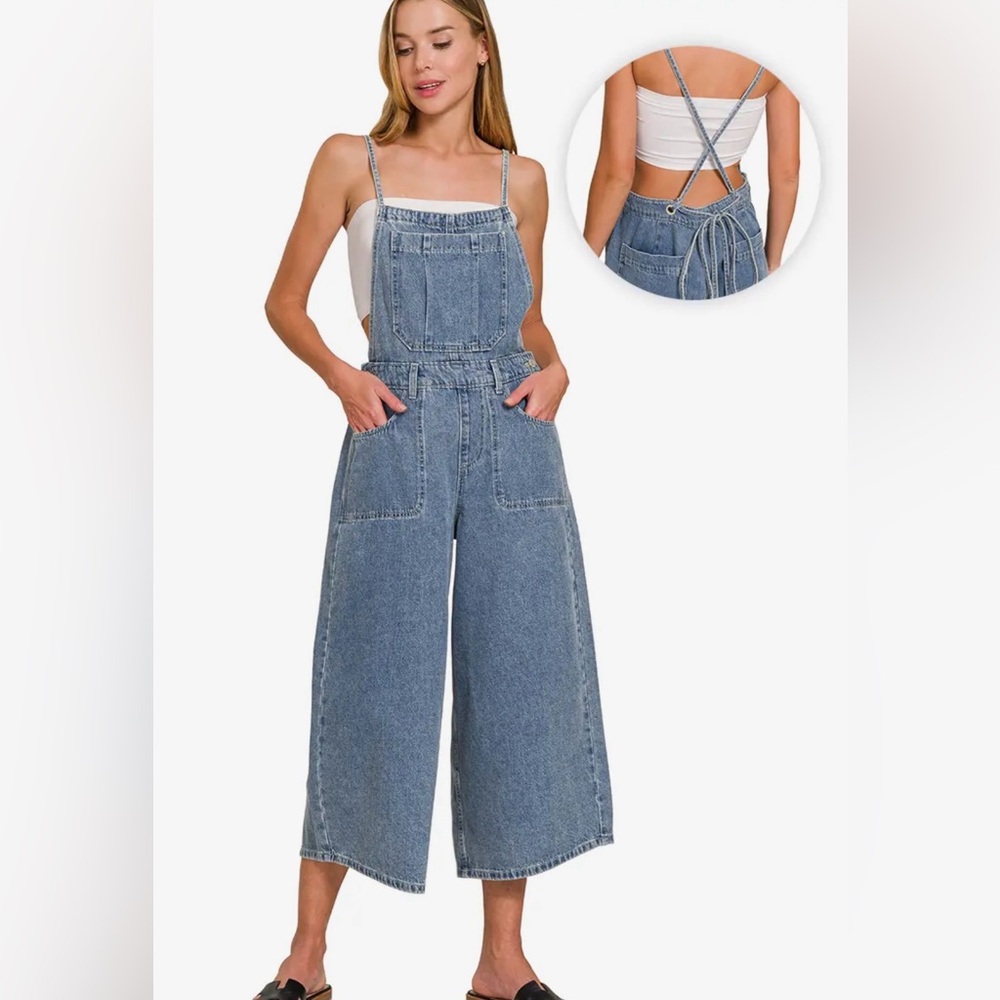 Denim Overalls